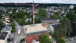 Totalunternehmerauftag: Neubau Turnhalle Lärchen in Münchenstein