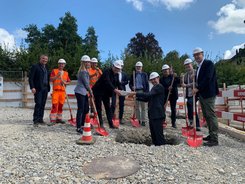 Neubau Baumgarten Grundsteinlegung