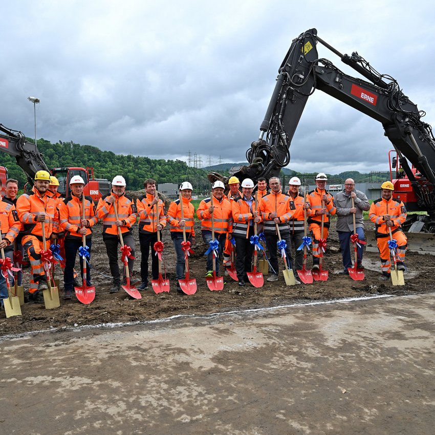 Spatenstich Technologiezentrum (TZL) Laufenburg 