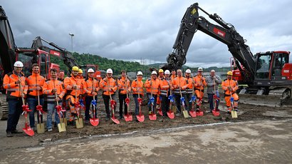 Spatenstich Technologiezentrum Laufenburg (TZL)