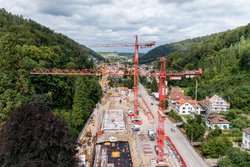 Erneuerung des Traditionsobjekts «Waldenburgerli» – ERNE führt Umbau und Neubau des Bahnhofs Waldenburg durch