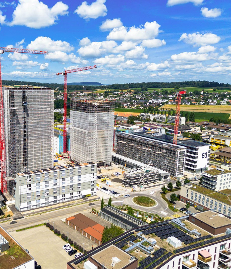 Neubau Regensdorf Stadtquartier ZWHATT