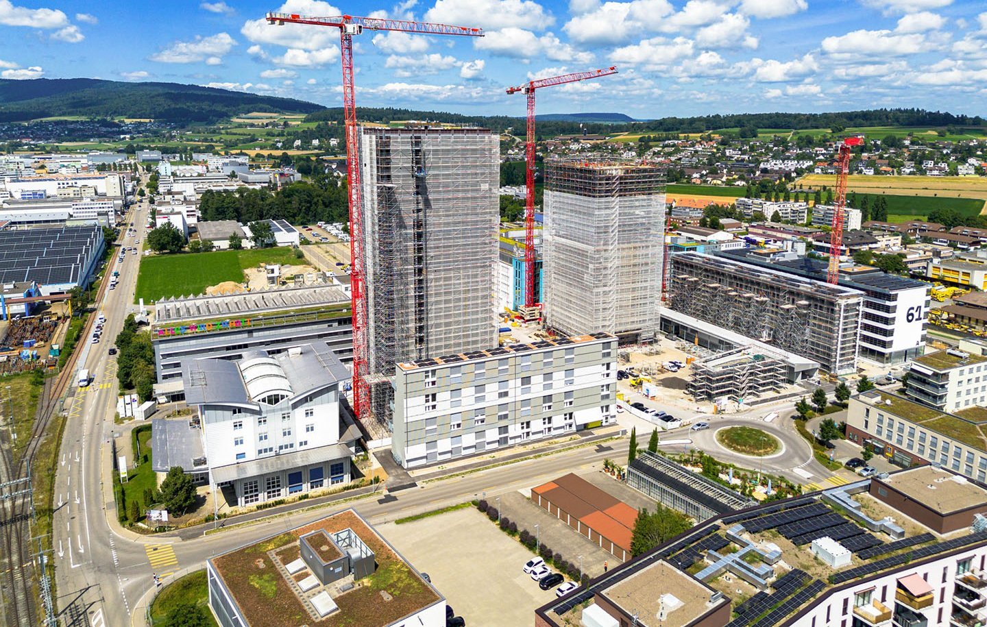 Neubau Regensdorf Stadtquartier ZWHATT