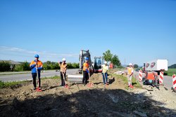 Die Gesamtleister ERNE plus starten Tiefbau-Totalunternehmerprojekt des Kantons in Kaiseraugst