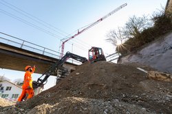 Ostumfahrung Bad Zurzach: Beeindruckende Leistung trotz erschwerter Bedingungen