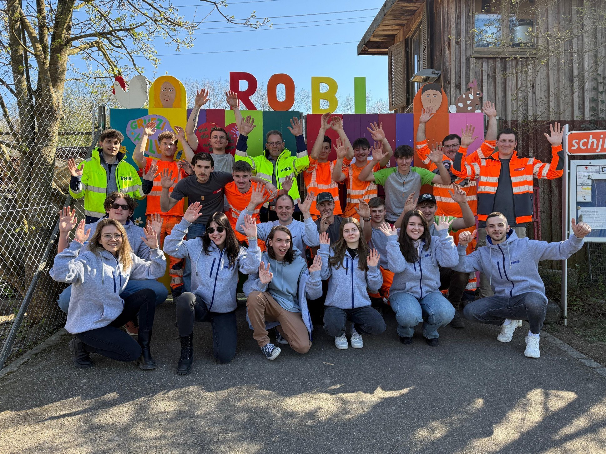 Lernendencamp 2025 Gruppenfoto 