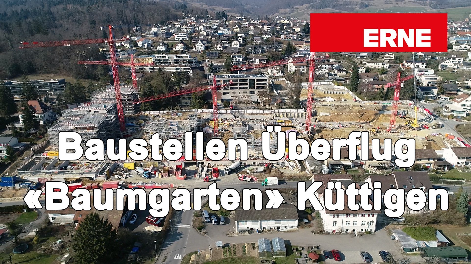 1. Baustellen Überflug