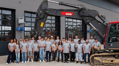 Bienvenue dans la famille ERNE – 28 jeunes talents commencent leur formation