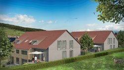 Eigenentwicklung Wohnüberbauung Oberflachs mit 14 Wohnungen