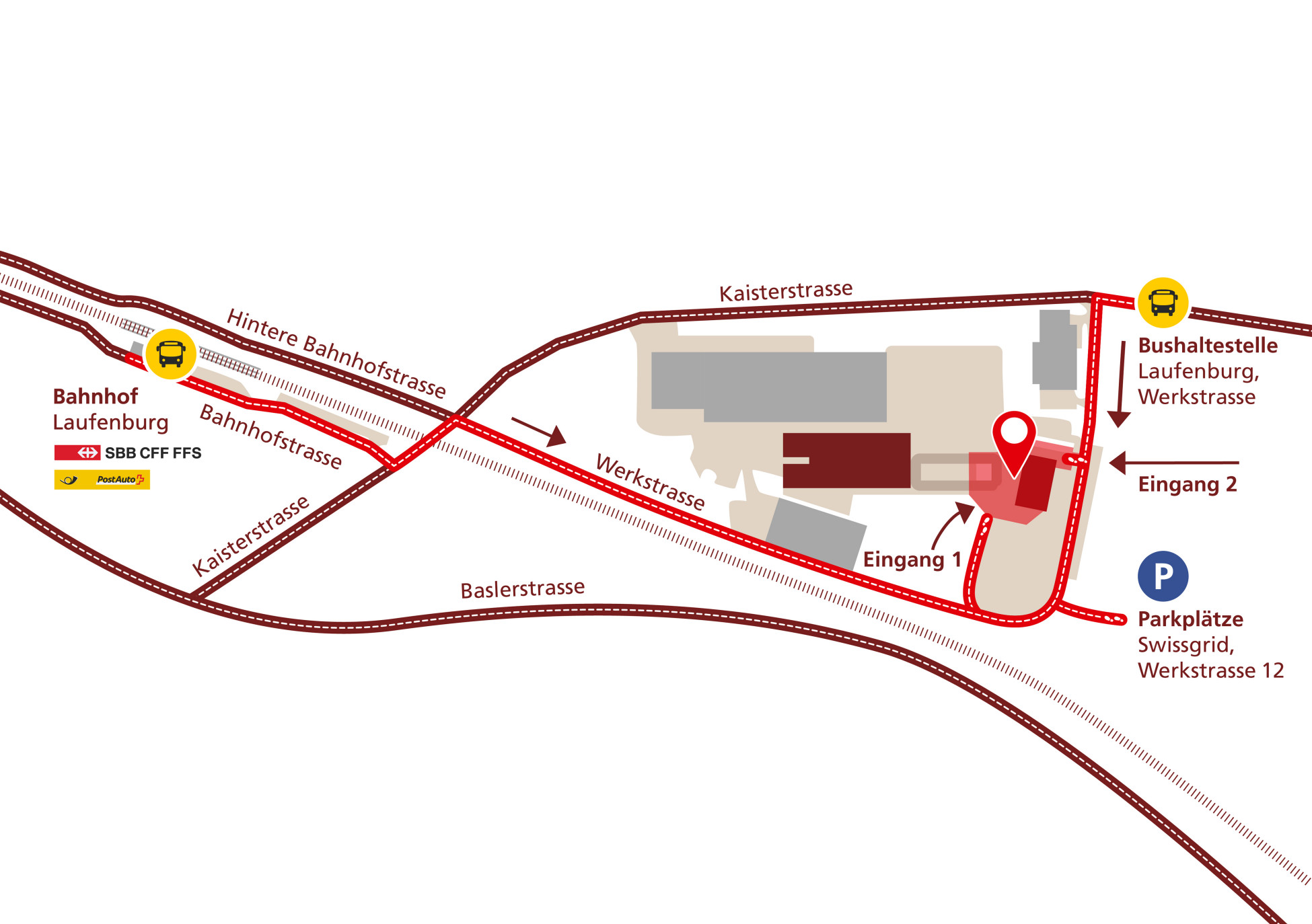 Ausbildung Lehrstellenmesse Anfahrt