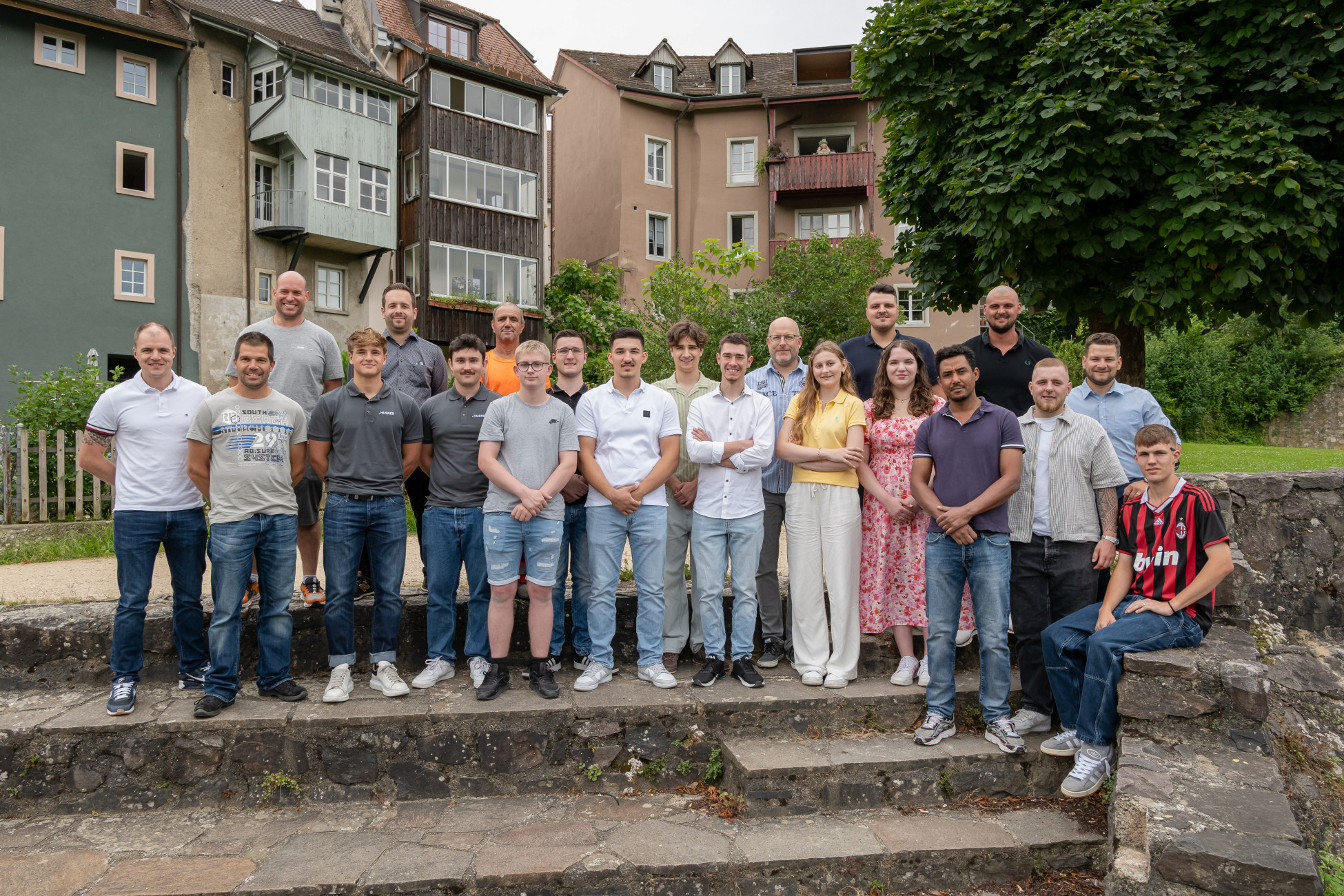 Abschluss Lernende ERNE Gruppe