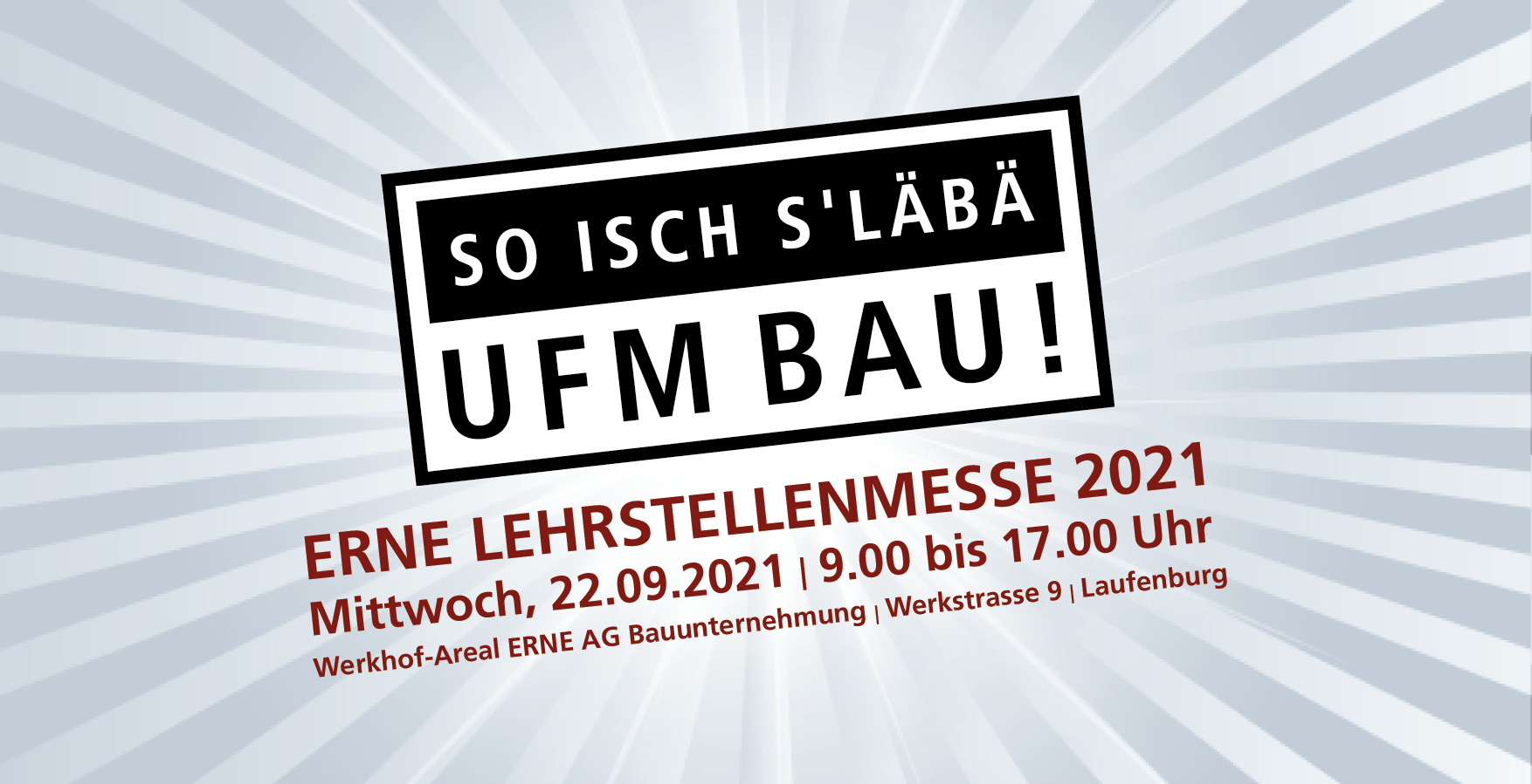 Ausbildung ERNE Lehrstellenmesse
