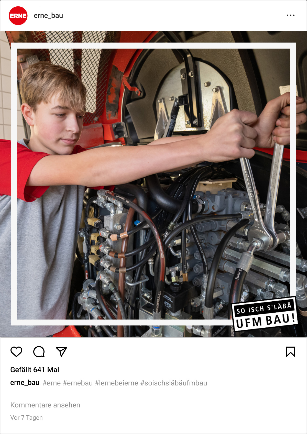 Baumaschinenmechaniker Ausbildung