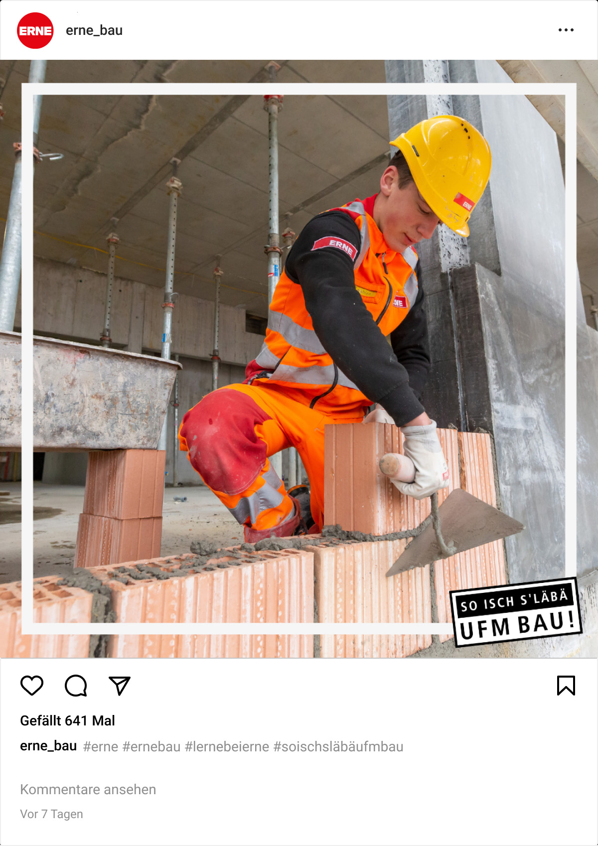 Maurer EFZ Lehre Maurer EFZ Lehre