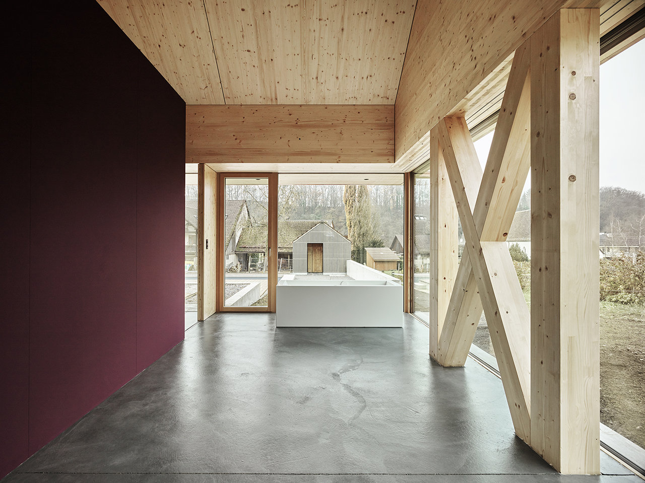 Neubau Wohnhaus, Tegerfelden Neubau Wohnhaus Holzelmentbau in Tegerfelden von HUSNER